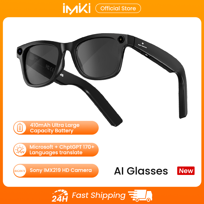 Photography Japanese - IMIKI KI-Smart-Brille mit 4K 800W Kamera,