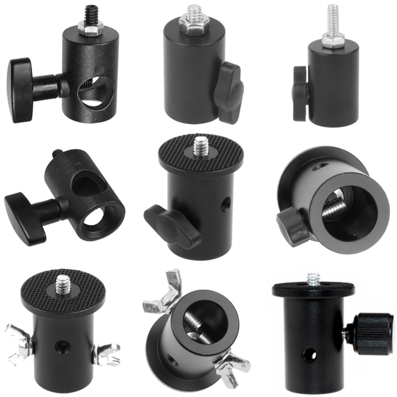 Photography Basics - Stativlicht-Ständer-Adapter, 1/4 Zoll, 3/8 Zoll Schraubenkonverter,