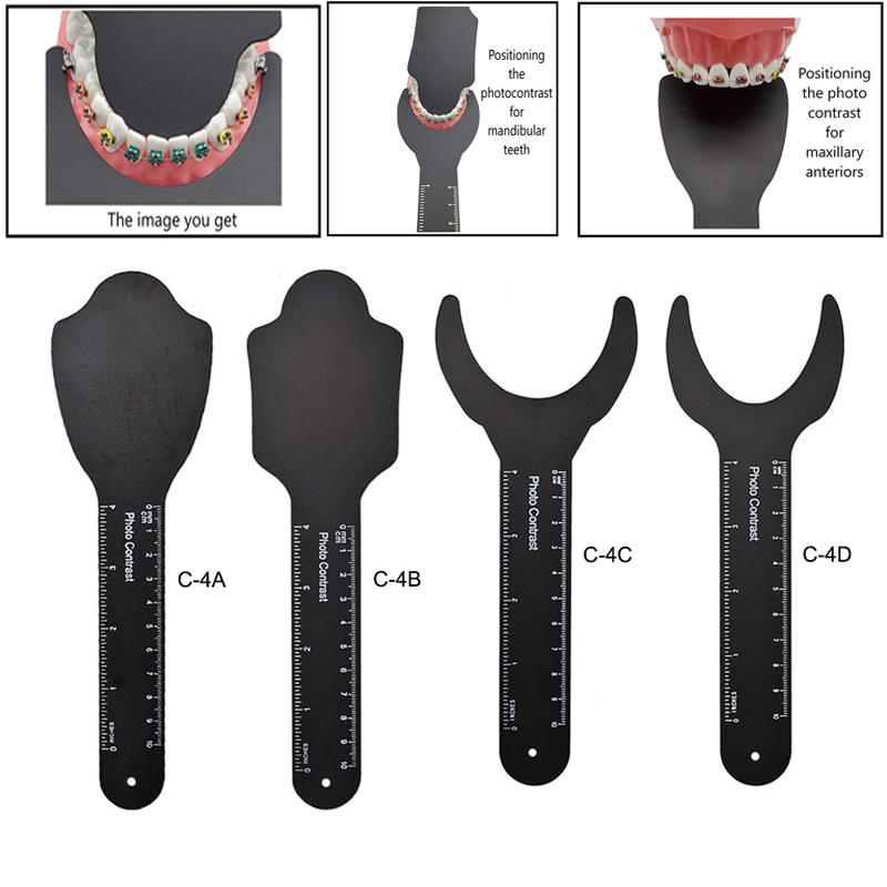 Photographic Memory - 4 Teile/satz Dental Foto Kontrast Kit